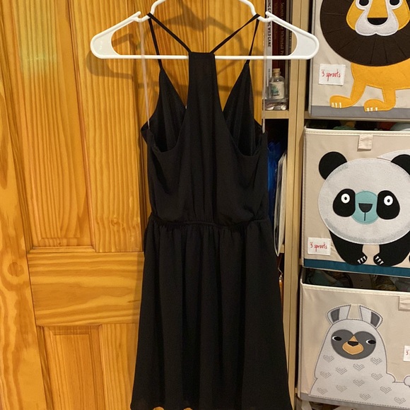 Bundle of 2 Dresses. Red halter open back dress and Black racer back dress - Picture 7 of 7